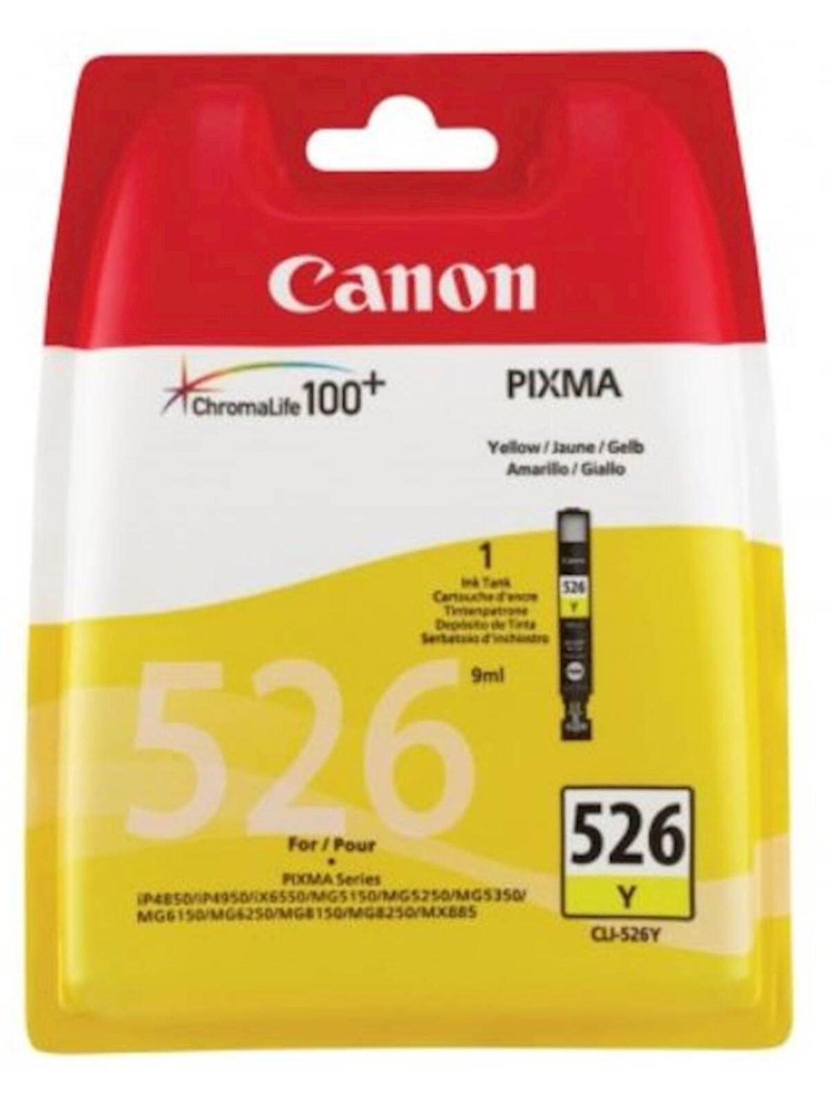 Tinta CANON CLI-526 YELLOW - Image 1