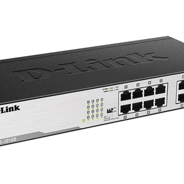 Switch DLINK 16-Port Gigabit Unmanaged Desktop
