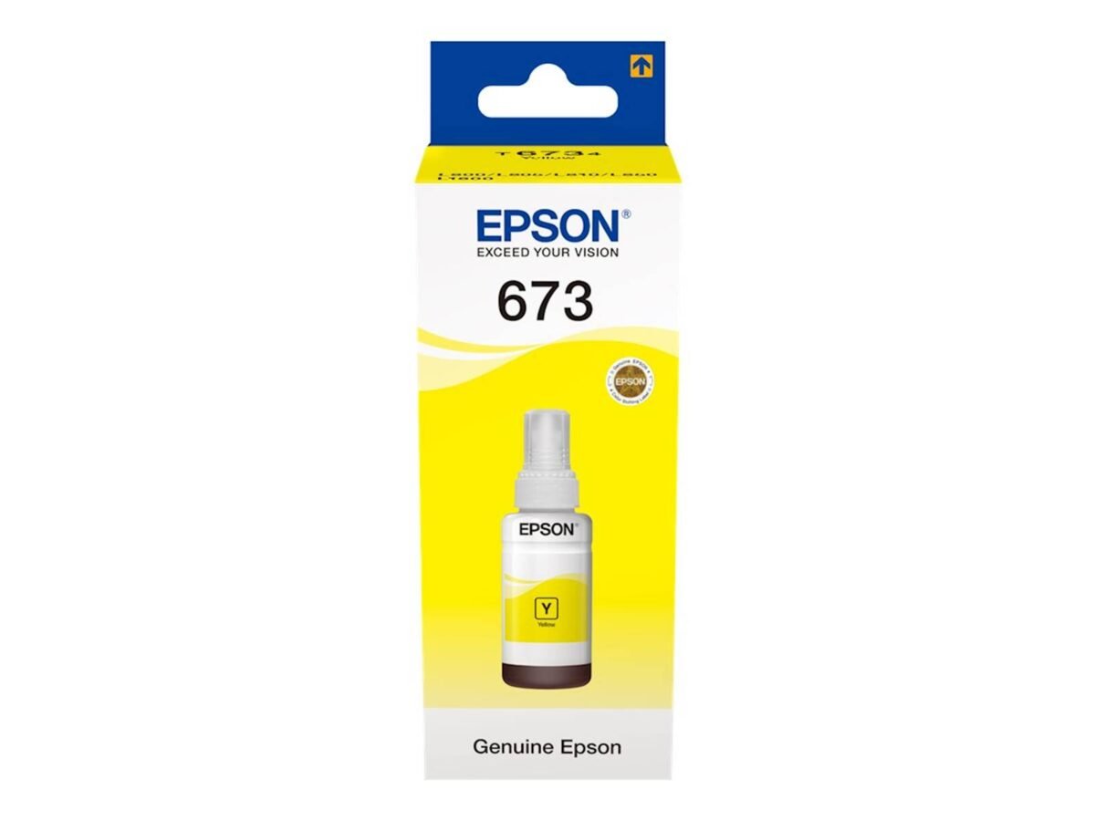 Tinta EPSON EcoTank ITS T6734 Yellow 70ml - Image 1