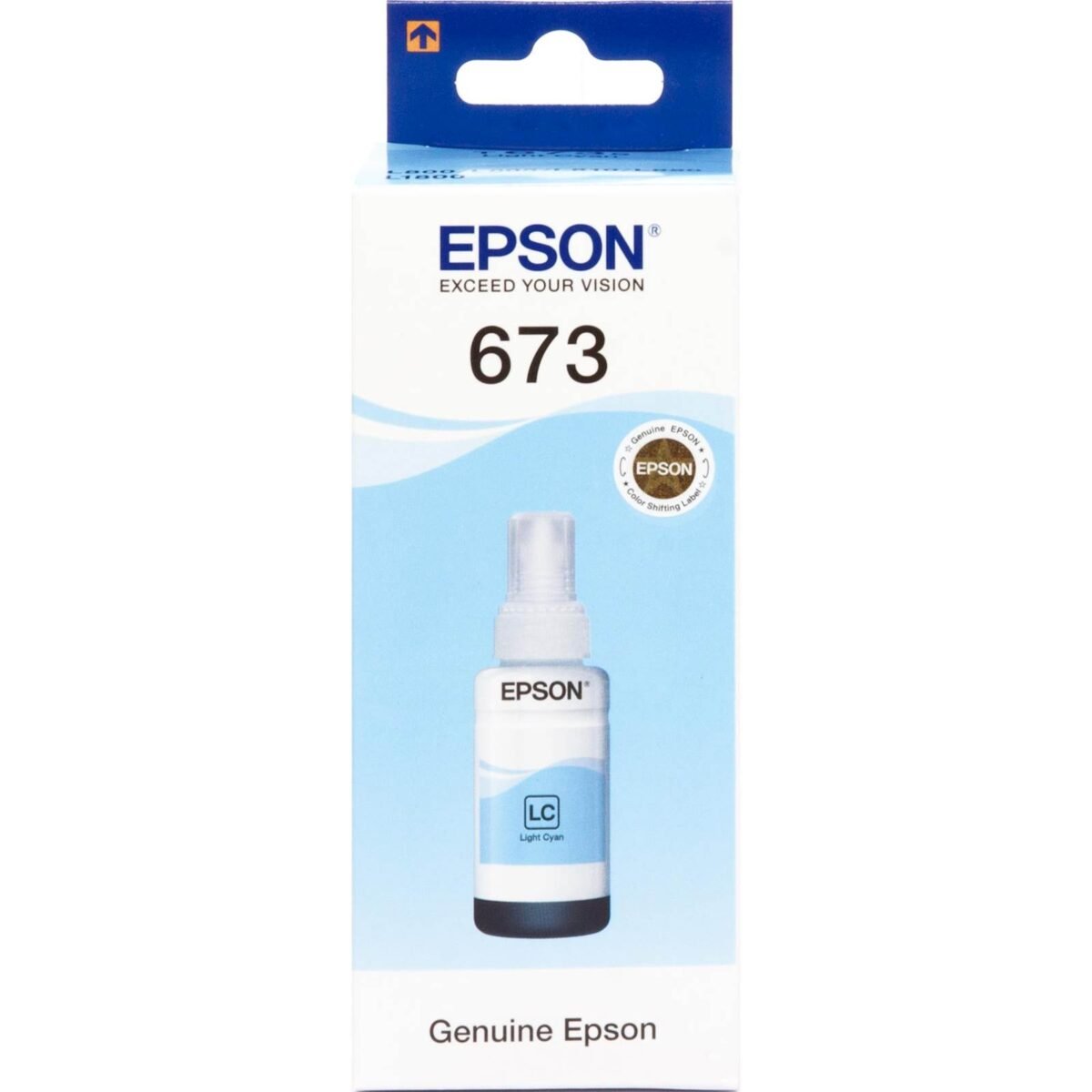 Tinta EPSON EcoTank ITS T6735 Light Cyan 70ml - Image 1