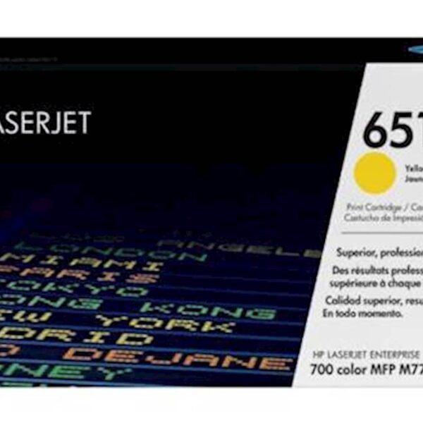 Toner HP yellow 651A