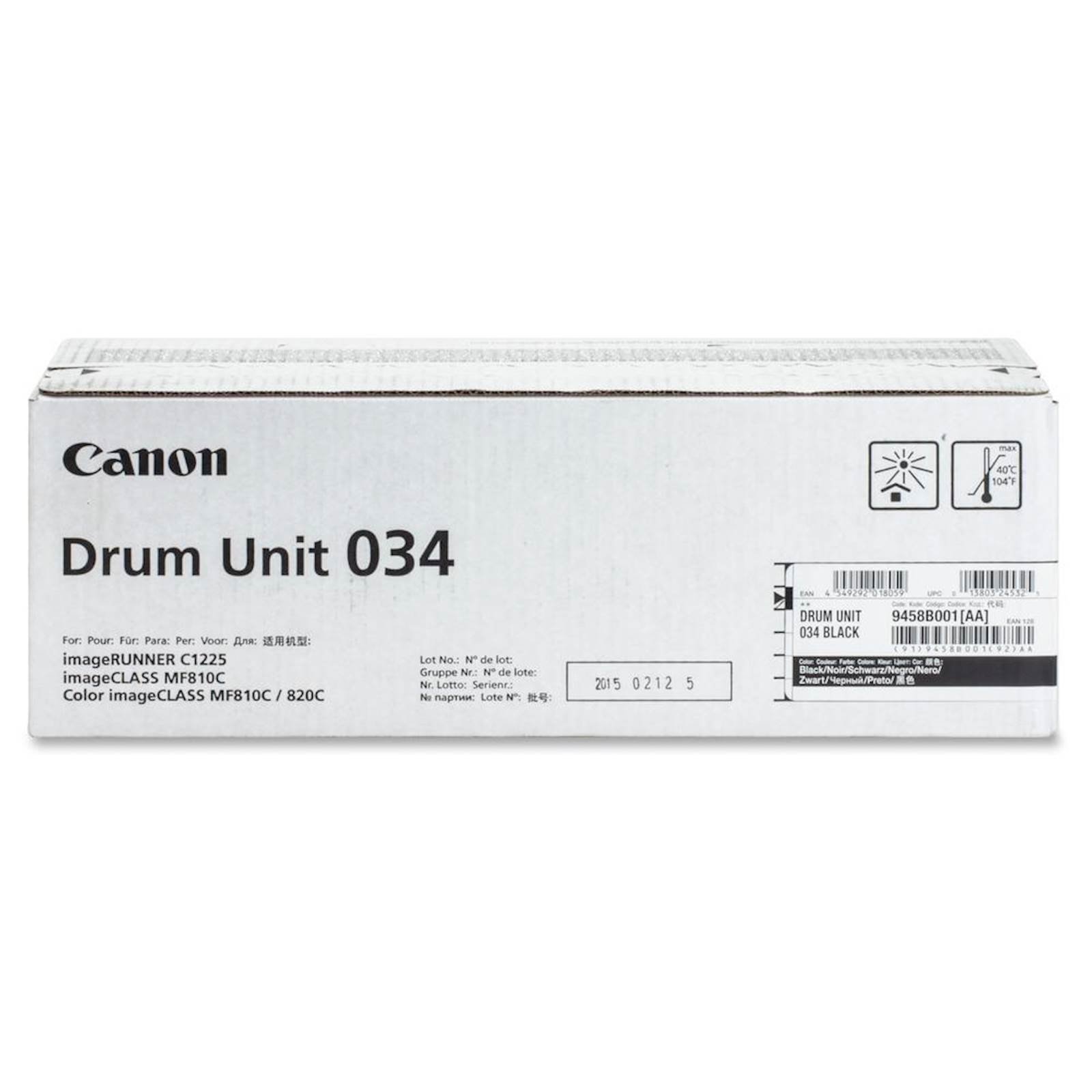 Bubanj CANON 034 Black