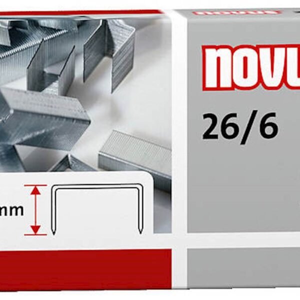Klamerice Novus  26/6, 1000 komada