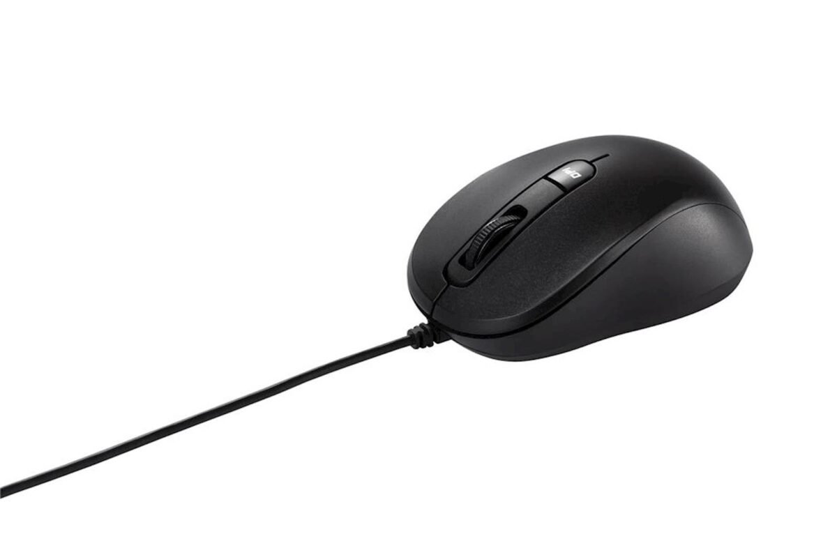 Miš ASUS MU101C Wired Blue Ray Mouse, žični, tih, crni - Image 1
