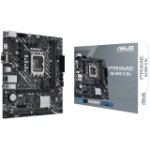 ASUS PRIME H610M-D D4 LGA1700 mATX MB - Intel H610 2xDIMM DDR4 1xM.2 4xSATA PCIe 4.0 1Gb Ethernet 1xD-SUB 1xHDMI with LPT and RGB header