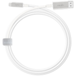 MOSHI USB-C to DisplayPort Cable 5 ft (1.5 m), outputs high-resolution video from any USB-C or Thunderbolt 3 computer and displays it on DisplayPort monitor