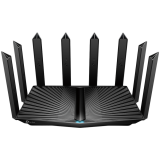 TP-Link Archer AX95 AX7800 Tri-Band Wi-Fi 6 Router, 574Mbps at 2.4 GHz + 4804 Mbps at 5 GHz_1 + 2402 Mbps at 5 GHz_2, 8× Antennas, 1.7 GHz Quad- Core CPU, 1× 2.5 Gbps WAN/LAN Port +1× 1 G WAN/LAN Port+  3× G LAN Ports, 1xUSB 3.0 Port, 1xUSB 2.0 Port