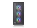 Thermaltake S200 TG ARGB Mid tower case, 3x ARGB 120mm Lite fan - Image 2