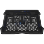 CANYON cooler NS02 1Fan 2USB LED Black