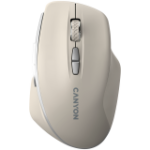 CANYON mouse MW-21 BlueLED 7buttons Wireless Cosmic Latte