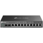 TP-Link ER7212PC Omada Gigabit VPN Router with PoE+ Ports and Controller Ability, 2× G SFP WAN/LAN Port, 1× G RJ45 WAN Port, 1× G RJ45 WAN/LAN Ports, 8× G PoE+ RJ45 LAN ports, 802.3at/af, 110 W PoE Power, 3-in-1 (Router, PoE+ Switch, Controller)
