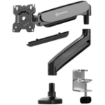 ONKRON Monitor Desk Mount for 13 to 32-Inch LCD LED OLED Screens up to 8 kg, Black