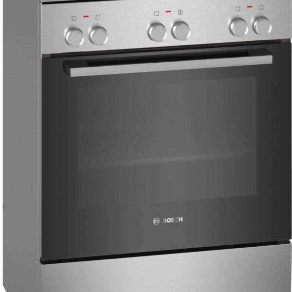 BOSCH električni štednjak Serie 4|, A+, 66L, INOX, TR