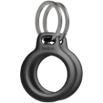 BELKIN Secure holder with Keyring for Airtag - 2 Pack, Black