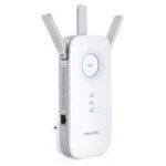 AC1750 Dual Band Wireless Wall Plugged Range Extender, Qualcomm, 1300Mbps at 5Ghz + 450Mbps at 2.4Ghz, 802.11ac/a/b/g/n, 1 10/100/1000M LAN, Ranger Extender button, Range extender mode，with 3 fixed Antennas