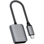 SATECHI USB-C to Audio PD Charger Adapter-Space Gray