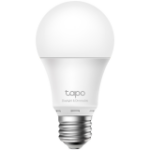 TP-Link Tapo L520E Smart Wi-Fi Light Bulb, Daylight & Dimmable, 2.4 GHz, IEEE 802.11b/g/n, E27 Base, 220–240 V, 50/60 Hz, 806 lm, 7.8 W, 4,000 K, Beam Angle 220° , 8 kWh / 1000h, lifetime up to 15,000 hrs, No Hub Required, Voice control, Tapo app