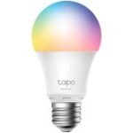 TP-Link Tapo L530E Smart Wi-Fi Light Bulb, Multicolor, 2.4 GHz, IEEE 802.11b/g/n, E27 Base, 220–240 V, 50/60 Hz, 2,500 K – 6,500 K, Multicolor, No Hub Required, Voice Control (works with Amazon Alexa and Google Assistant), Remote Control