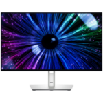 Monitor DELL UltraSharp U2424HE 24", 1920x1080, FHD, 120Hz, IPS Antiglare, 16:9, 1000:1, 250 cd/m2, 8ms/5ms, 178/178, 2xDP, HDMI, 3x USB-C (1xDP/PD), 4x USB 3.2, RJ-45, Audio line out, Tilt, Swivel, Pivot, Height Adjust, 3Y