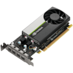 PNY NVIDIA GPU VCNT1000-SB 4GB GDDR6 128bit, 2.5 TFLOPS, PCIE 4.x16, 4x mDP, LP sinle slot, 1 fan