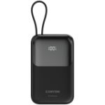 CANYON power bank OnPower 101 built-in cable 10000 mAh PD22.5W Black