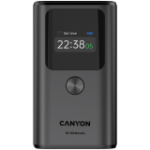 CANYON power bank OnPower 130 TFT 10000 mAh PD30W Dark Grey