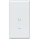 Ubiquiti U6-Mesh-Pro-EU Indoor/outdoor WiFi 6 AP with 4 spatial streams, an integrated super antenna, and a gigabit passthrough port
