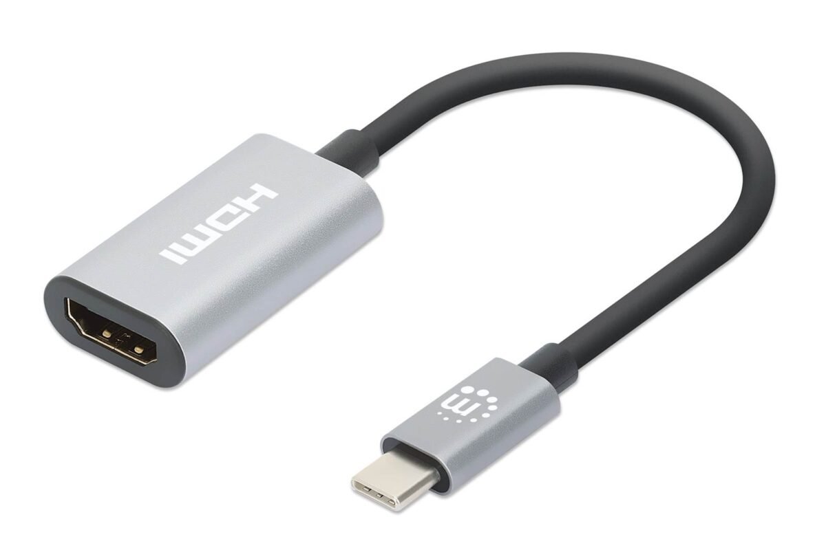 ADAPTER MANHATTAN USB-C to HDMI Adapter 4K@60Hz - Image 1