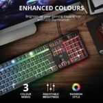 Trust GXT 835 gaming tastatura Azor Illuminated - Image 2