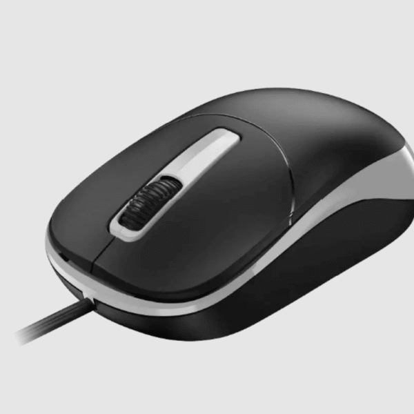 Genius miš DX-123, USB,optički, 1200 dpi, 3 tipke, crno-sivi