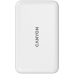 CANYON power bank PB-1001 10000 mAh PD 18W QC 3.0 Wireless 10W White