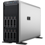 DELL EMC PowerEdge T360, 8x3.5", Intel Xeon E-2434 (3.4G, 4C/8T, 12MB, Turbo, HT, 55W)), 16GB UDIMM 5600MT/s, 480GB SSD SATA HP, PERC H755, iDRAC9 Basic, TPM 2.0 V5, Dual RPS 700W, BCM 5720 DP, On-Board LOM, Bezel, 3Y Parts only