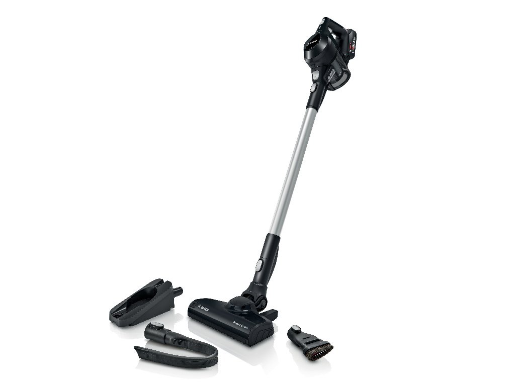 BOSCH Akumulatorski UsisivačSerie 6| Crna, UNLIMITED, 18V 4Ah, 30 min