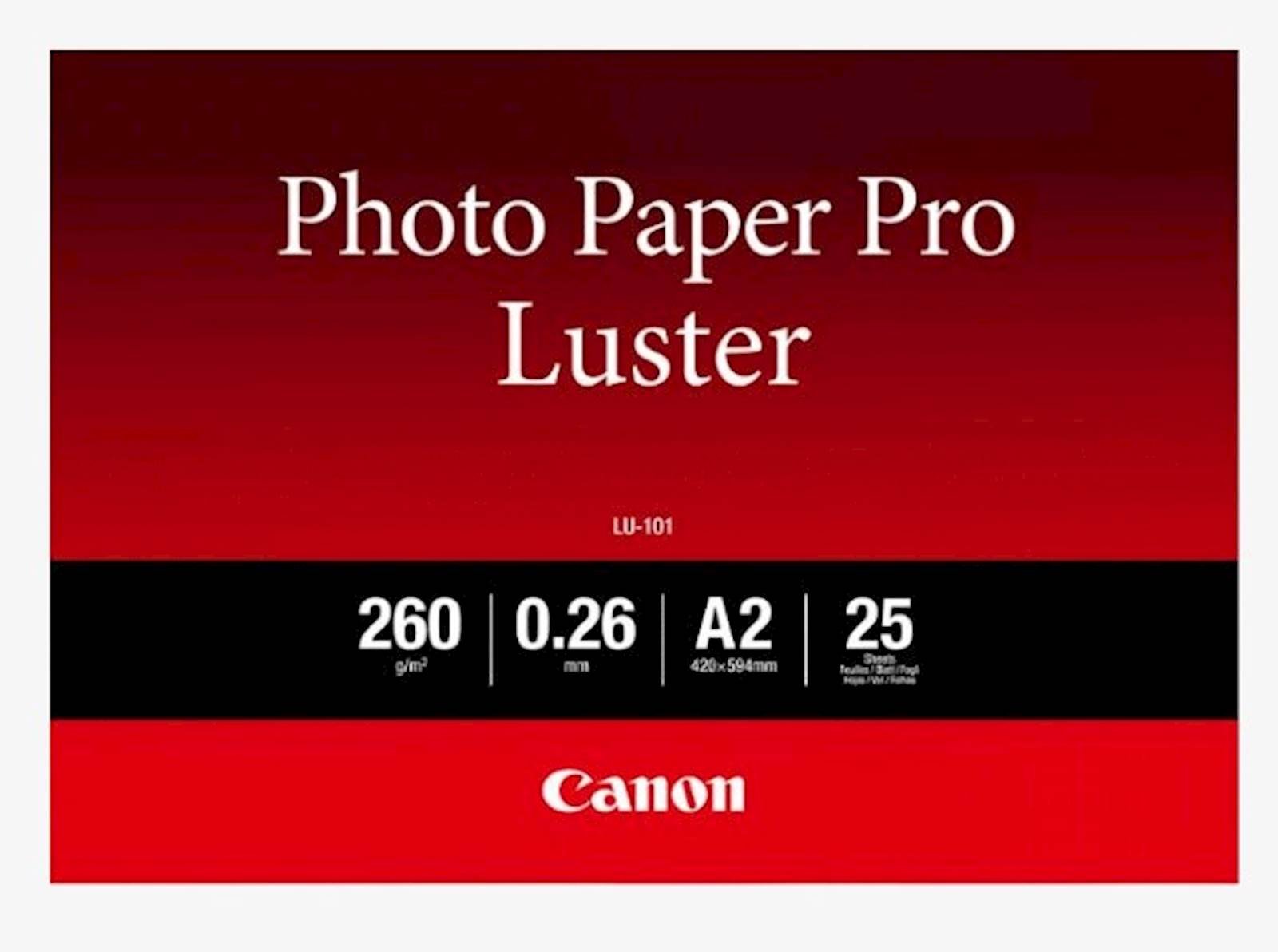 Papir CANON Pro Luster LU-101 A2 (260g, 25 kom)