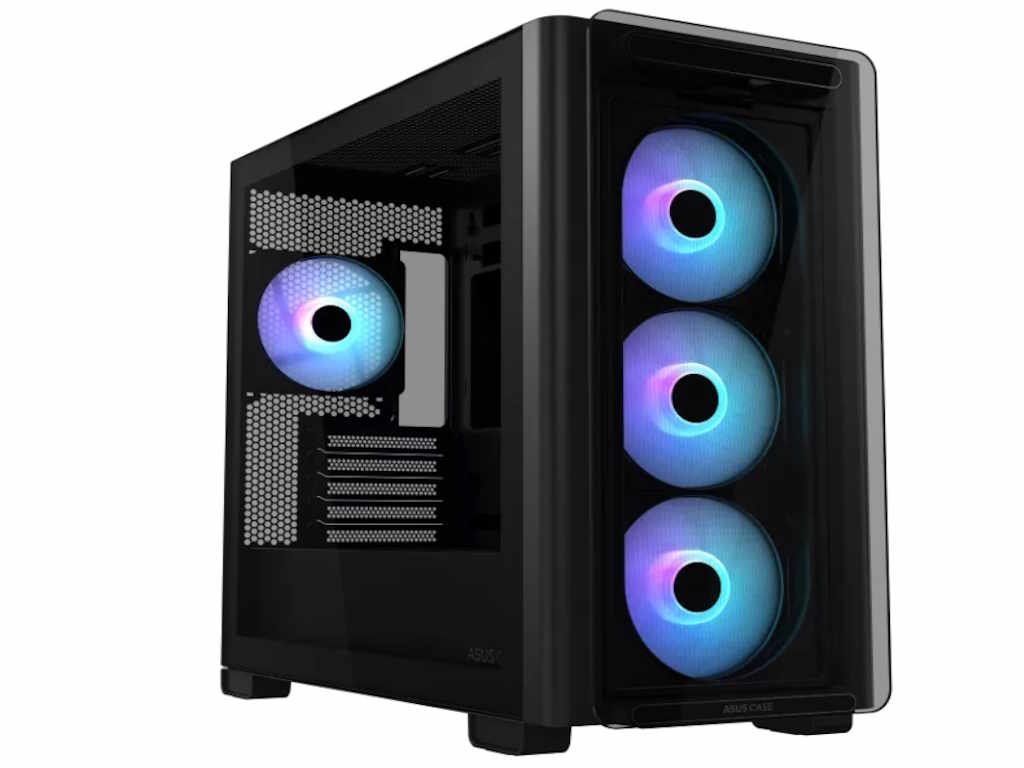 ASUS CASE A23 PLUS TG ARGBBlack, Micro-ATX,4x ARGB fans