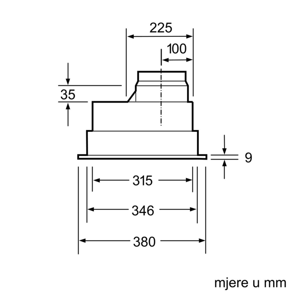 BOSCH Potpuno ugradbena napa Serie 4| C, 2 Motora, 618 m3/h,  Buka: 38/56dB, DE - Image 4