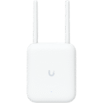 Ubiquiti U7-Outdoor All-weather WiFi 7 AP with 4 spatial streams, an integrated directional super antenna, and versatile mounting options