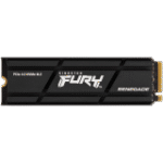 KINGSTON FURY Renegade 2TB SSD with Heatsink, M.2 2280, PCIe 4.0 NVMe, Read/Write 7300/7000MB/s, Random Read/Write: 1000K/1000K IOPS - Image 2