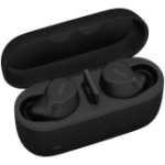 JABRA EVOLVE2 Buds MS, Cradle USB-A MS, Link 380 BT adapter USB-A MS, 30  cm USB-C to USB-A cable, Ear gels, wireless charging pad, warranty - Image 2