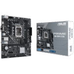 ASUS PRIME H610M-D D4 LGA1700 mATX MB - Intel H610 2xDIMM DDR4 1xM.2 4xSATA PCIe 4.0 1Gb Ethernet 1xD-SUB 1xHDMI with LPT and RGB header - Image 2