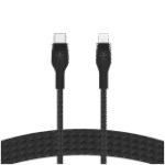 Belkin BOOST CHARGE Silicone cable USB-A to Lightning - 2M - Black - Image 2
