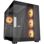 COUGAR FV150 RGB PC Case, Mid tower, Black - Image 2