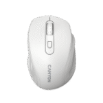 Canyon 6 buttons wireless 2.4Ghz mouse, MX8650A Sensor, DPI up to 1600,Injection case, 3 M life times left and right switches, 2xAAA battery, ABS material, Size: 105x71x40mm, Weight: 59g, white