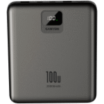 CANYON power bank PB-2008 LED FLAT 20000 mAh PD100W QC3.0 Dark Grey - Image 2