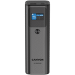 CANYON power bank PB-2010 TFT 27000 mAh 97.2Wh PD140W QC 3.0 Dark Grey - Image 2