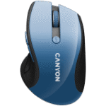 CANYON mouse MW-01 BlueLED Wireless Blue Grey - Image 2