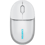 CANYON mouse OnClick 24 BT/ Wireless Transparent/White - Image 2