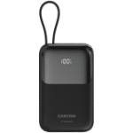CANYON power bank OnPower 101 built-in cable 10000 mAh PD22.5W Black - Image 2