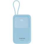 CANYON power bank OnPower 101 built-in cable 10000 mAh PD22.5W Blue - Image 2