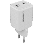 CANYON charger CU35CC GaN 35W 2xPD EU White - Image 2